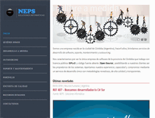 Tablet Screenshot of nepscom.com.ar